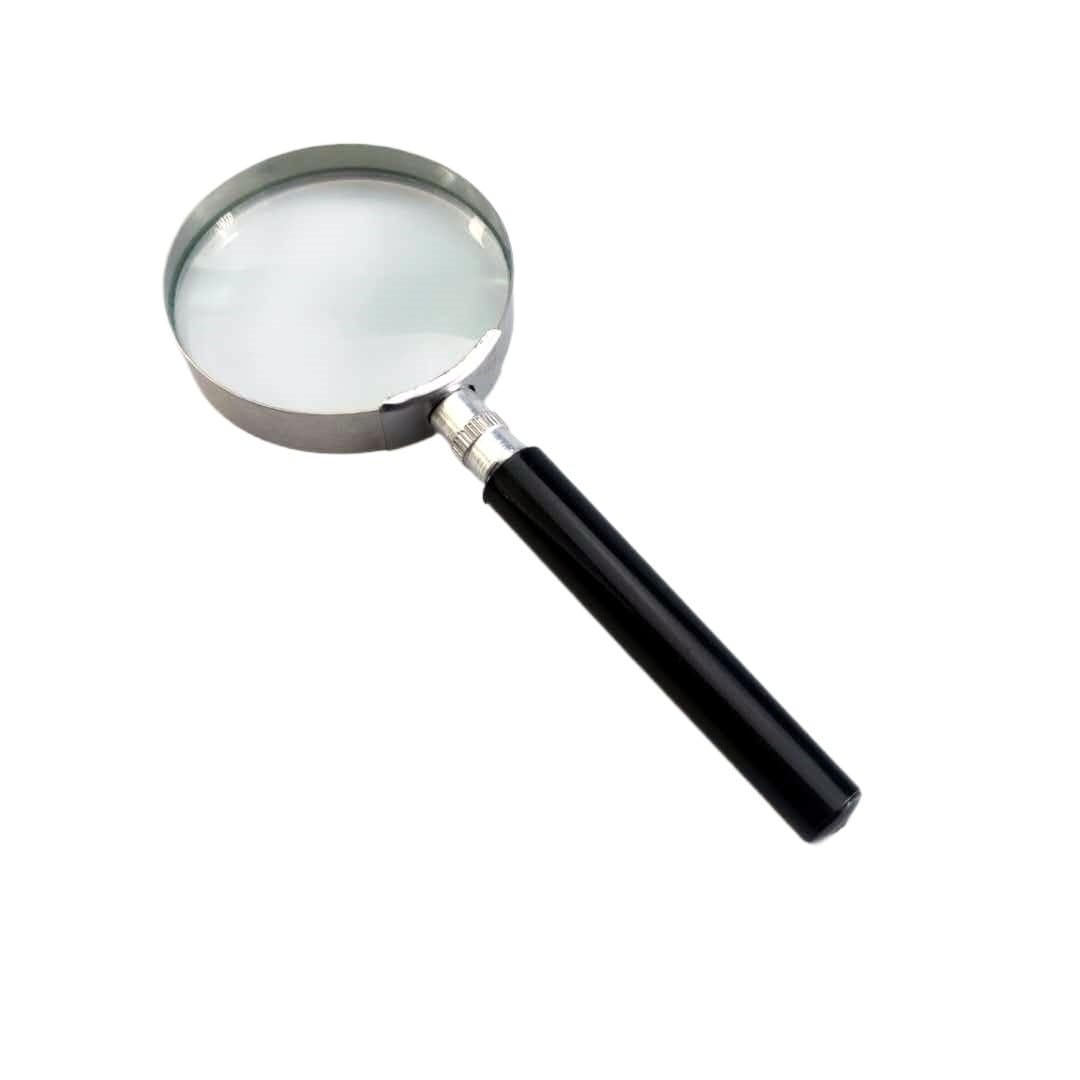 MQPALZKD Handheld Reading Magnifier 5X Magnifying Glass for Inspection Jewelry