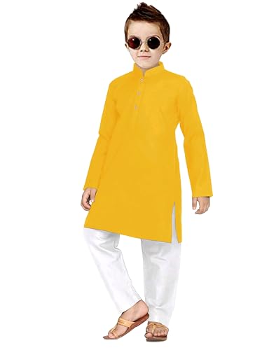 Image of Trustous Ethnic Wear Boys's Cotton Kurta Pyjama Sets