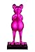 Produktbild Casablanca - Design Deko Skulptur Frosch - aus Kunstharz auf Marmorsockel - Höhe 68 cm - pink metallic - Dekofigur - Home - Liebe - Geschenkidee