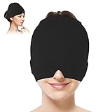 Gorro para Migraña Thermax,Gorra Frío para Aliviar El Dolor de Cabeza,Headache Hat para Migraine Relief y Ojos...