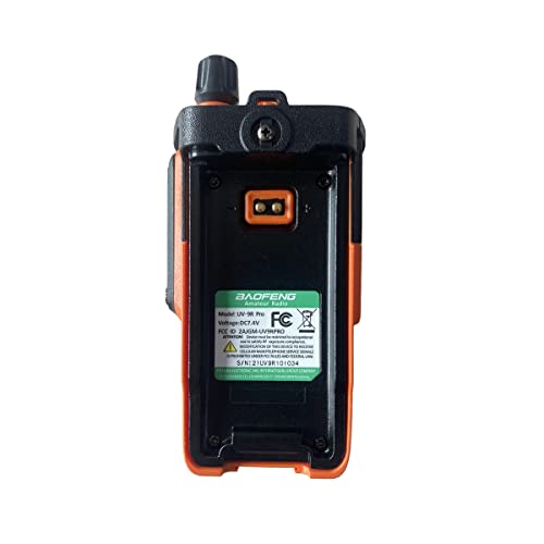 BAOFENG UV-9R PRO Dustproof Waterproof IP67 Transceiver Walkie Talkie 5W Handheld Dual Band Rechargeable Two Way Radio with Extra Programming Cable,Headsets,Speaker Mic（Black）