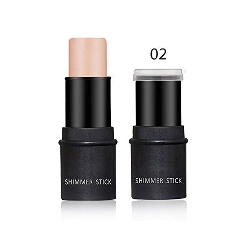 Alvinlite Magical Halo Highlighter Stick Highlighter Powder Stick Face Brightens And Shades Pencil Contour Stick Makeup Highlighter Stick(Brown) #TOP4