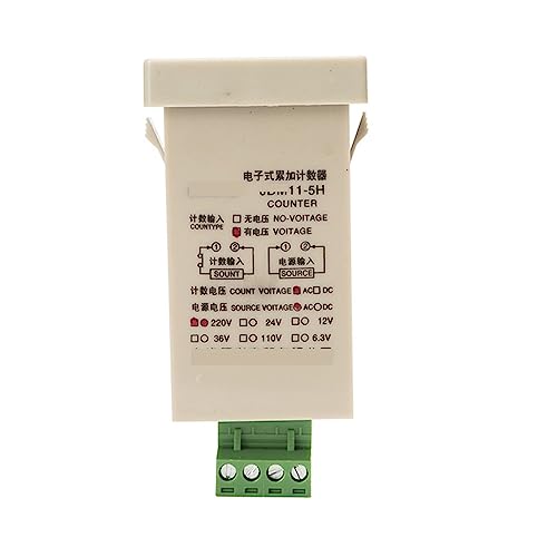 Contador de 6 bits electrónico con sensor de golpe para maquinaria 2