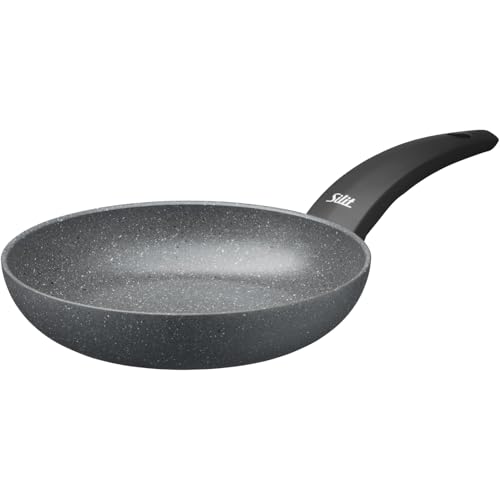 Silit Montano Bratpfanne 28 cm Induktion, Aluminium beschichtet, für alle Herdarten geeignet, wärmeisolierter Kunststoffgriff