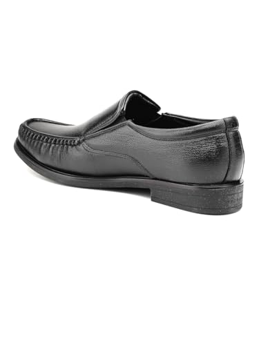Image of Lee Cooper LC2130B2R Men's Lightweight Leather Shoes | Comfortable, Stylish Slip-On Formal Footwear for Office, Business