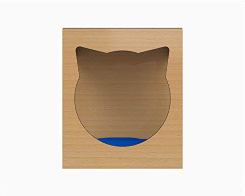 Nicho Casinha para Gatos com Arranhador Almofada Azul