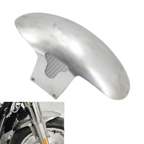 Garde-boue avant de moto en acier brut Softail FLFB finition haut de gamme