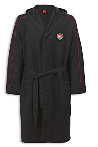 Ducati Men's Corse Bathrobe XXL-XXXL Black