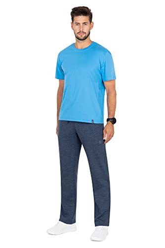 IMAKO® Lange warme klassieke joggingbroek voor heren, trainingsbroek, vrijetijdsbroek, sweatbroek met zakken, huisbroek, loopbroek met zijzakken, maat M - 4XL, Made in EU - Image 6