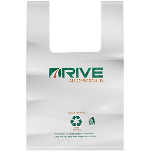Drive Auto Small Trash Bags - Pack Of 40 Clear, 2 Gallon Garbage Can Liners - Mini Bathroom Trash Bags For Kitchen, Home Office Waste Basket, Car & Dog Poop﻿ #TOP1