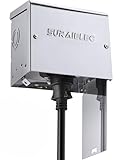 SURAIELEC 30 Amp Generator Power Inlet Box, NEMA L14-30P Generator Box for 4-Prong Cord, Stainless Steel...