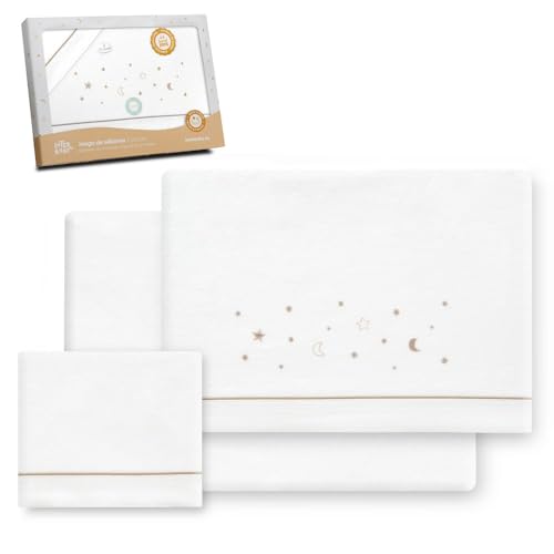 Multiuso e versatile: le nostre lenzuola, con misure ideali per la culla dei più piccoli, sono perfette per tenere il vostro bambino al caldo a casa, durante le passeggiate o sul seggiolino. La sua texture accogliente crea un ambiente caldo e confortevole, garantendo il benessere del bambino in ogni situazione.