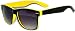 Wayfarer New 2014 Women's Men's Vintage 80's Two-Tone Sunglasses-Pick Your Color (Yellow)
