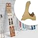 Aosekaa Snowboard Rack Snowboard Stand Indoor Wood Snowboard Storage Rack Snowboard Display Rack for Longboard, Ski Board, Shortboard