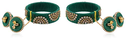 Aakarshana Jewels Silk Thread Bangles Exclusively Made In India Hand Crafted Colourful Vibrant Beautiful Worn On All Occassions Traditional Functions Weddings Ethnic Wear And Party Wear #TOP2