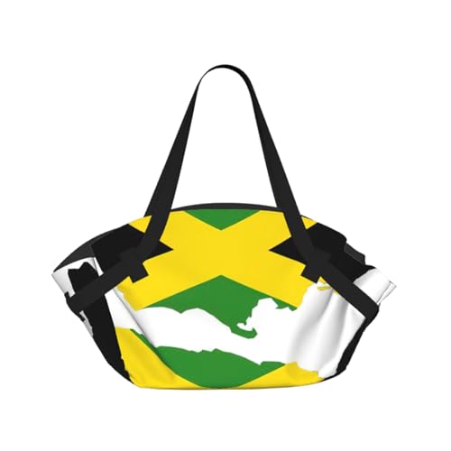 Sac de voyage pliable Jamaïque pour vos sorties au parc et à la plage