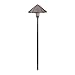 Kichler 15827BBR27 Side Mount 4W 2700K Design Pro LED 12V Path & Spread Landscape Fixture, Bronzed Brass Finish