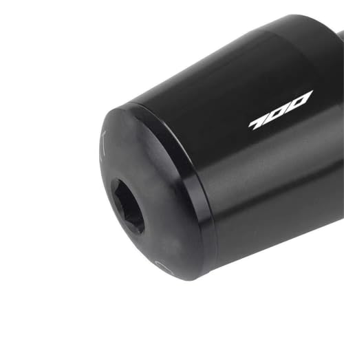 Tapones de aluminio CNC rojo para manillar de Yamaha Tracer 700 3