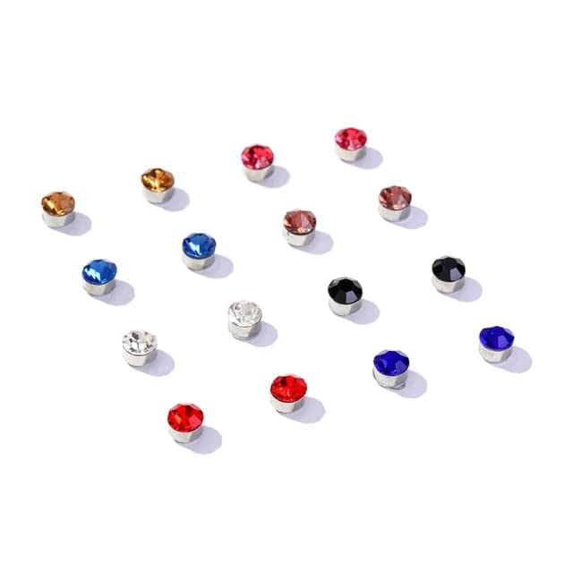 See full amazon price history chart for La Belleza Multicolor Magnetic Crystal Stud Earring For Girls And Women Combo 16 Pcs | Accessories Jewellery for Women| Birthday Gift for Women Anniversary La Belleza Multicolor Magnetic Crystal Stud Earring For Girls And Women Combo 16 Pcs | Accessories Jewellery for Women| Birthday Gift for Women Anniversary (B0C69QMRMH) Amazon Price History, Amazon Price Tracker