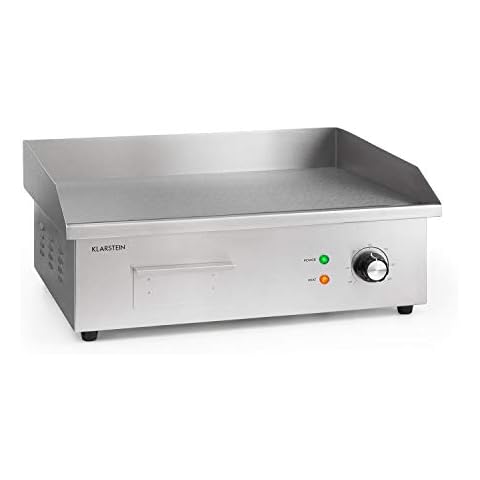 Klarstein Grillmeile 3000G Pro - cast Iron Electric Grill Plate Cover