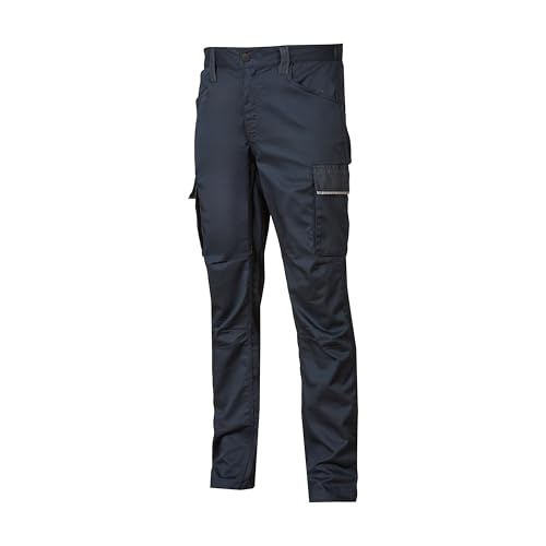 U POWER HY141WB-L HY141WB-L-Pantalone Gamma Happy Modello Crazy Westlake Blue Taglia Unica, Uomo