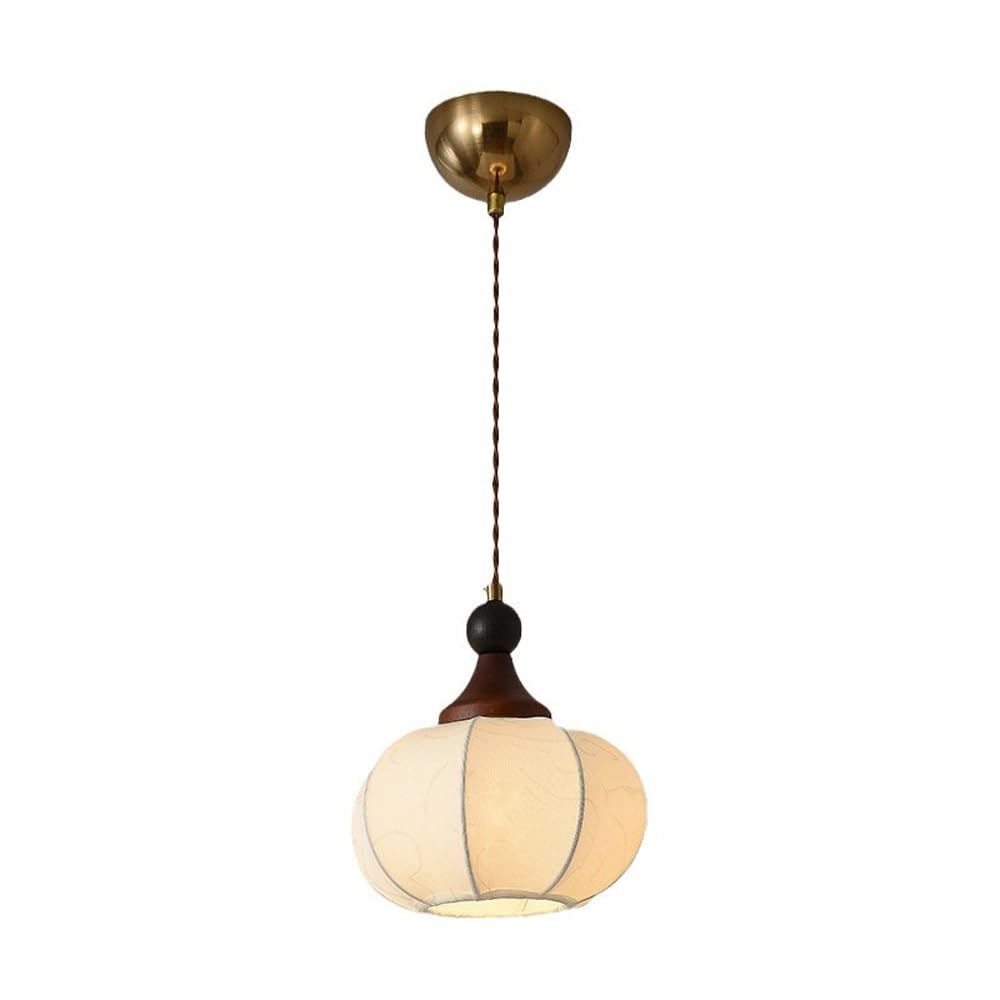 Lámpara de araña vintage de madera para iluminar tu dormitorio de forma cálida