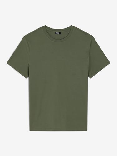 EXPRESS Men’s Perfect Pima Cotton Tee – Crew Neck Short Sleeve, Ultra-Soft Premium Knit4