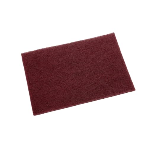 Scotch-Brite General Purpose 7447 Hand Pad, Very Fine Grade, 6 in x 9 in | 20/Pack, Aluminum Oxide, Surface Preparation, Scuffing, Blending, Cleaning, Maroon - image 1