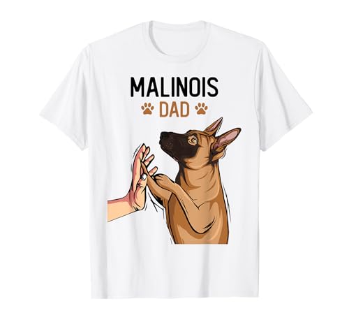 Dueño del amante del perro pastor belga del papá de Malinois Camiseta