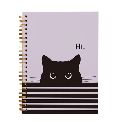 Carnet de notes amusant avec chat OXW pour le bureau et l'écriture quotidienne
