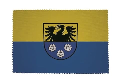 U24 Brillenputztuch Wertheim Fahne Flagge Glasreinigungstuch Microfasertuch