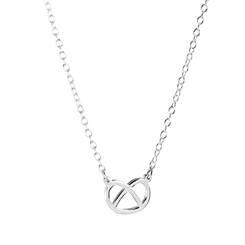 Sterling Silver PRETZEL Necklace