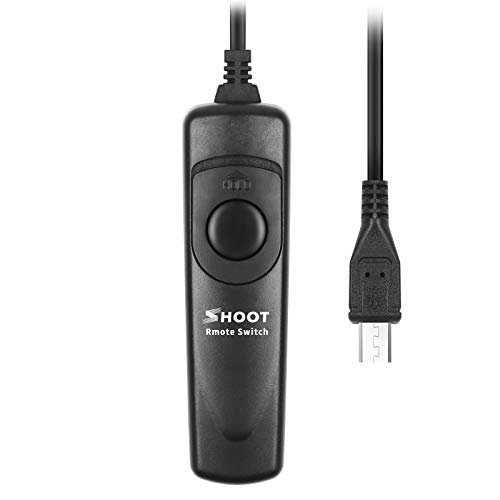 SHOOT Wired Remote Shutter Release Rm-vpr1 for Sony Alpha A7,A7R,A7II,A3000,A5000,A6000, SLT-A58, NEX-3NL, DSC-HX300, DSC-RX100M3, DSC-RX100M2, DSC-RX100II, DSC-RX100III Cameras