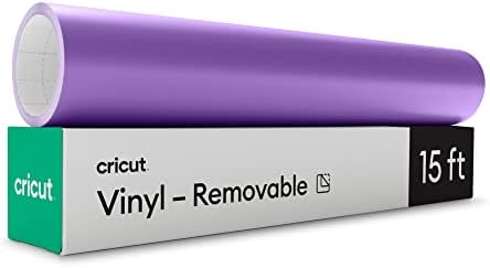 Cricut Premium Removable Vinyl, Light Purple (12in × 15ft), No-Re...