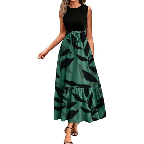 Robe midi fluide décontractée pour savourer la liberté des vacances