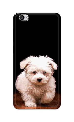 Image of PRINTFIDAA� Printed Hard Back Cover Case for Vivo Y55 | Vivo Y55L | Vivo Y55s Back Cover (Puppy Dog) -2808