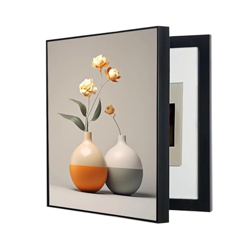 Boîte de distribution électrique décorative au design épuré modèle B 45x55 cm