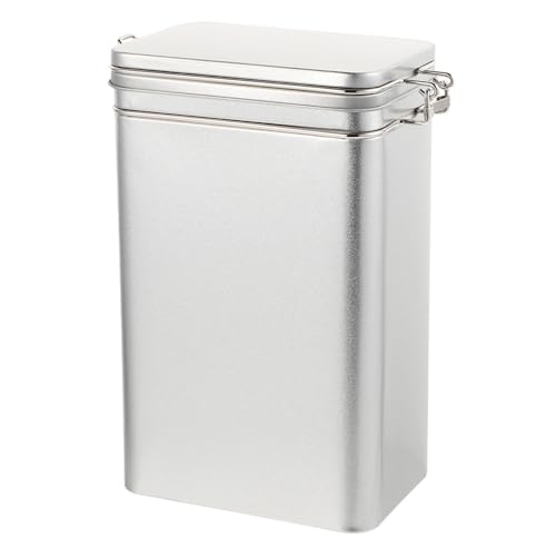 Recipiente hermético rectangular para evitar la humedad en el café y alimentos secos 2