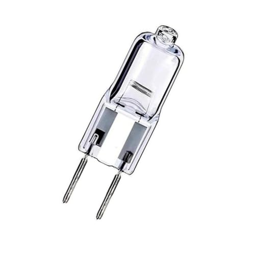 OakGlow G6.35 / GY6.35 Ampoule halogène 12V / 24V / 220V-230V 10W-300W 2800K Blanc chaud - Éclairage marin, intérieur et extérieur 12V-50W