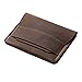 PASSION juneTree brown genuine leather handmade coin pouch Purses wallet D0611