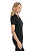 Ladies Silk Touch Golf Polo's,Black,Medium