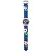 Imagen de Alienwork Fútbol Niños Reloj de Aprendizaje Infantil Niño Plateado Azul Azul Marino niños Impermeable 5 ATM Tiempo de Aprender