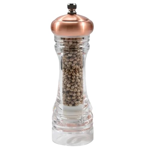 INTERPONTE Moedor Temperos Para Pimenta e Sal, Ideal Para Moer Grãos e Condimentos Secos, Produzido