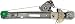 Dorman 740-585 Ford Focus Rear Passenger Side Power Window Regulator