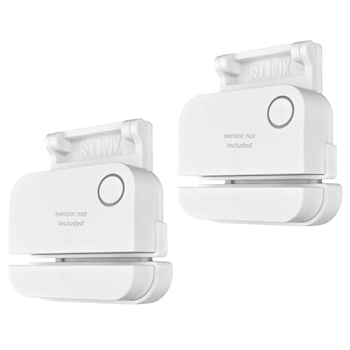 Support de porte de garage pour capteurs de contact de système de sécurité connectée