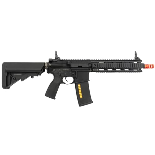 KWA RM4 Q10 AEG 3 Airsoft Rifle with Magazine Cutoff and Quick Change Spring, Includes MS120C 120 Round Magazine