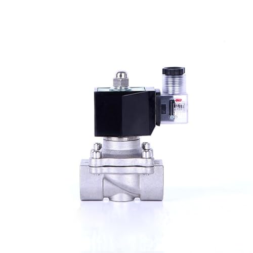 Électrovanne normalement fermée 3/8 acier inoxydable DN10, interrupteur de commande eau