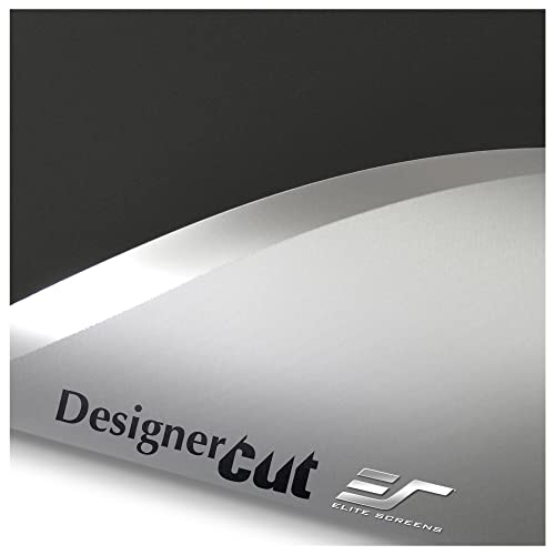 Elite Screens Designer Cut 103 inch Diag. 16:9, 8K 4K Ultra HD Ceiling Ambient Light Rejecting...