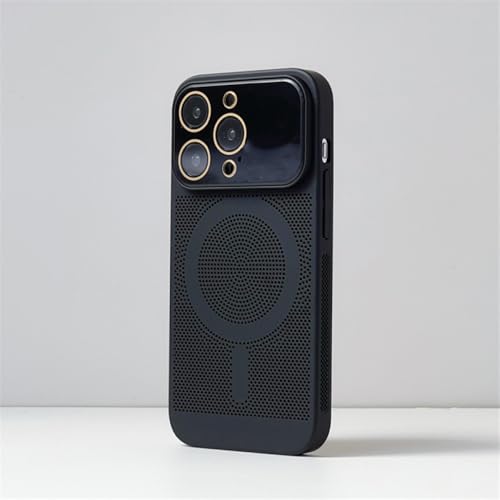Coque respirante iPhone 15 Pro Max protection rigide premium T1