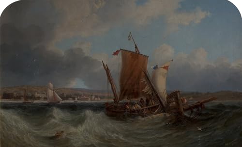 Cuadro en lienzo SERENDIPITP de 60x90cm: óleo clásico de Johncarmichael que realza tus paredes